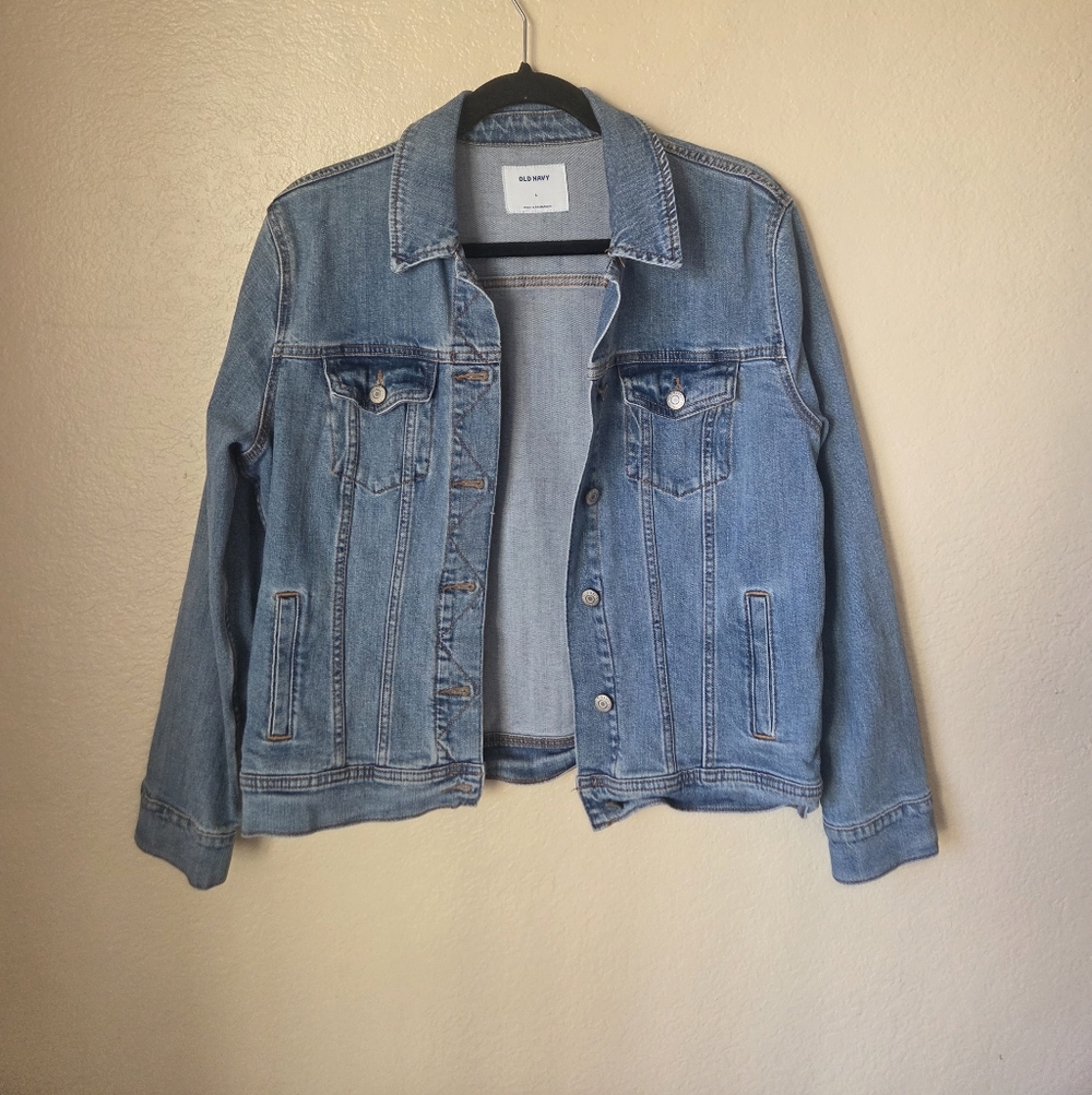 Old Navy Denim Jacket Size Large